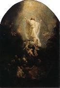 REMBRANDT Harmenszoon van Rijn The Ascension of Christ France oil painting artist